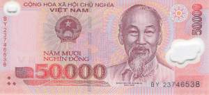 Vietnam p121q 50000 Dong 2023